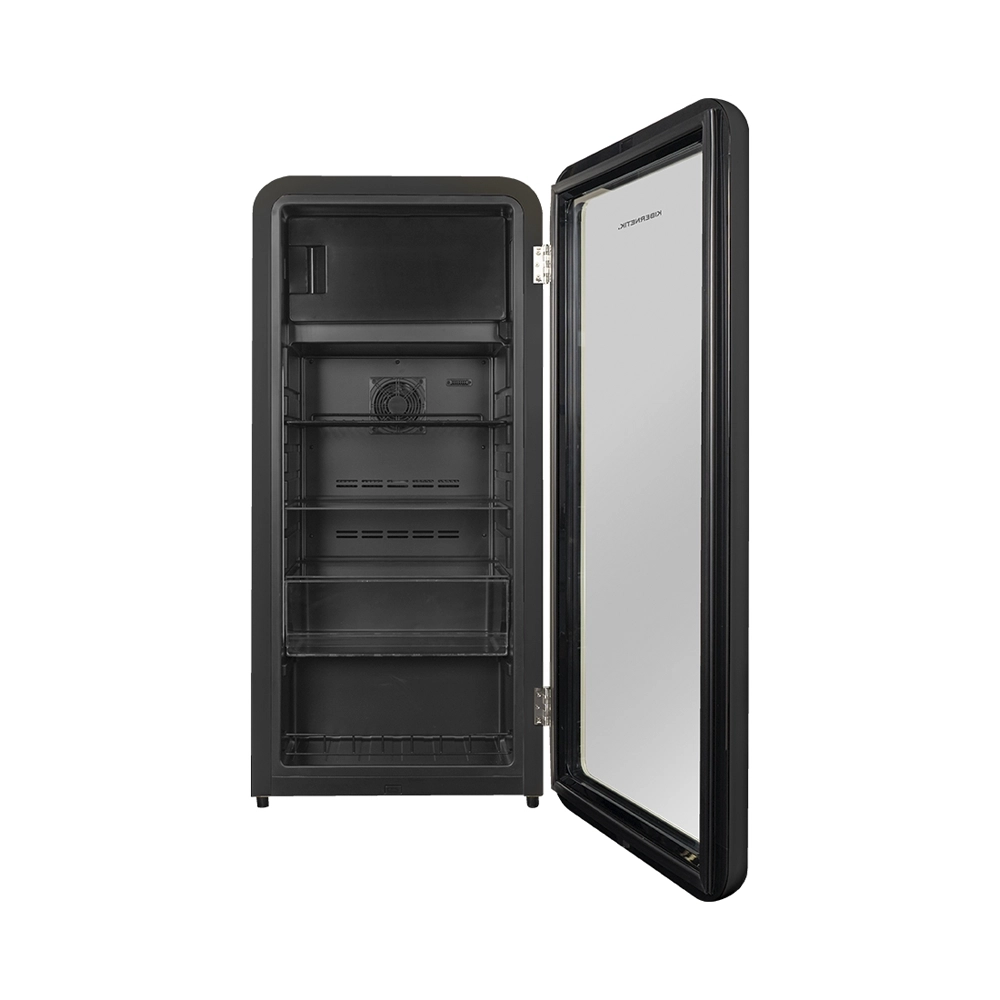 Kibernetik FSP RKS149 Retro Getränkekühlschrank schwarz