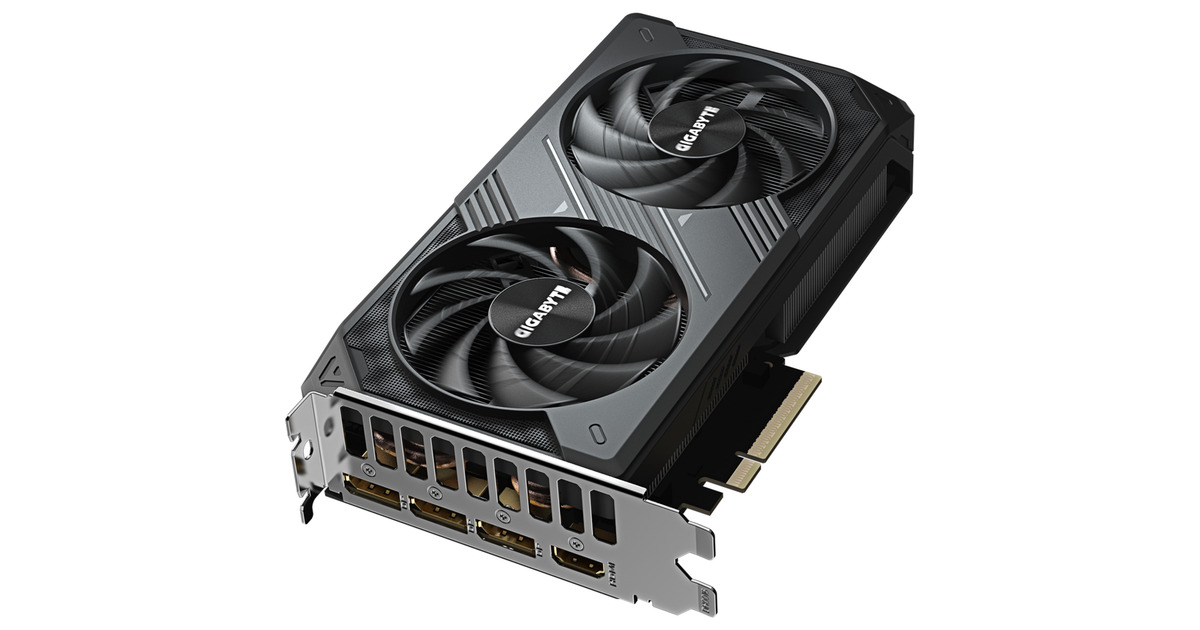 GIGABYTEGeForce RTX 5060 WINDFORCE OC 8G grafische kaart  (3x DisplayPort, 1x HDMI, DLSS 4)