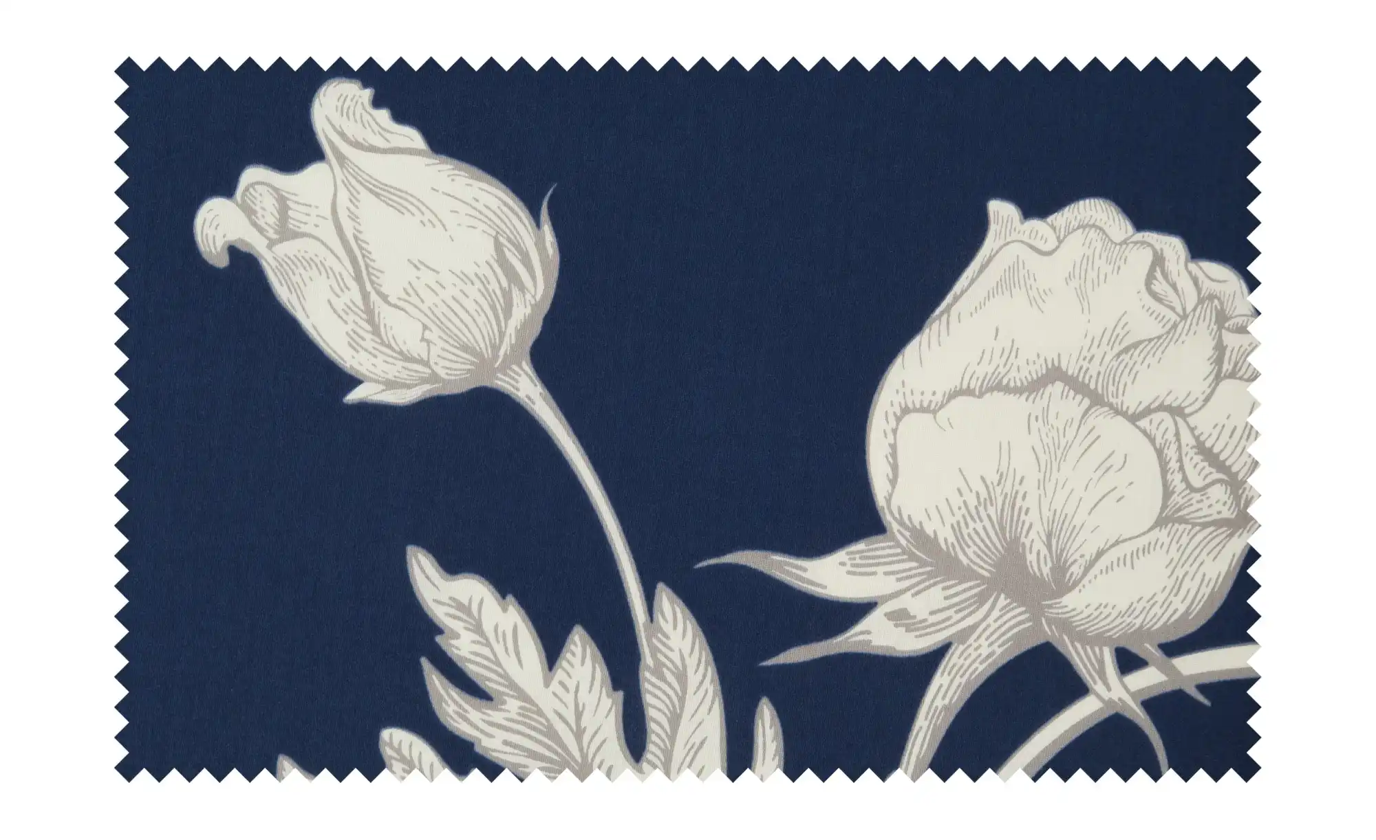 como Satin Wende-Bettwäsche Blue Rose