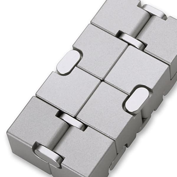 Fidget Spinner Relaxation Infinite Cube Metal Flip Cube Rød