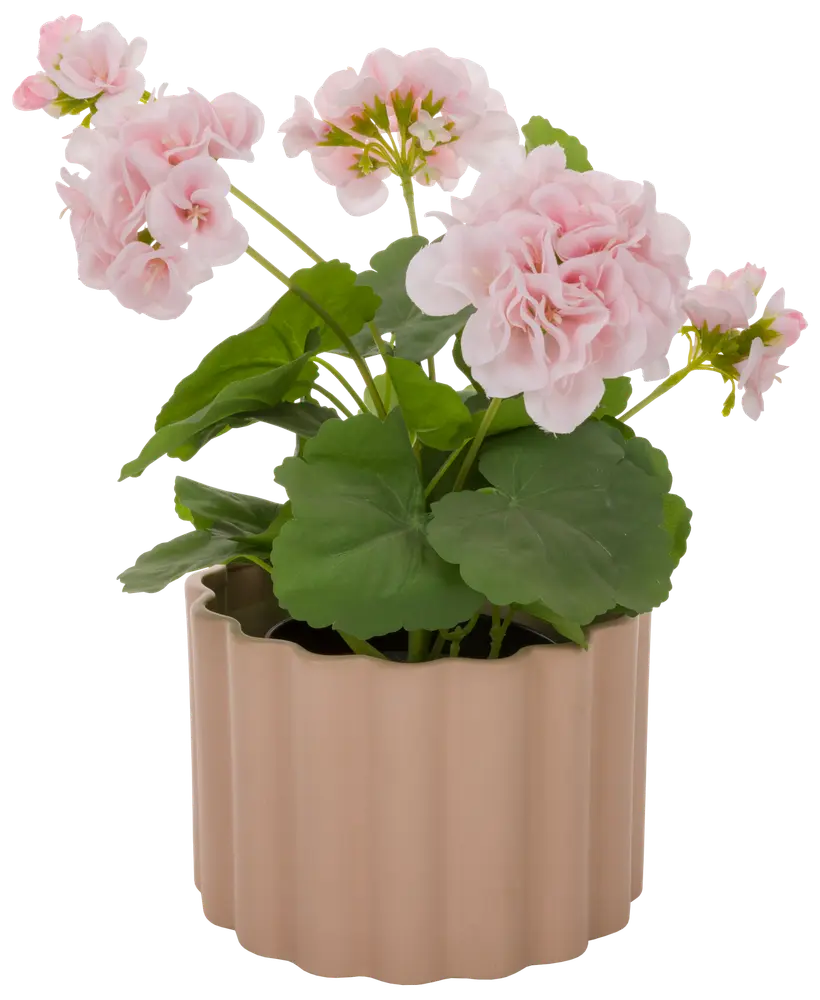 Urtepotteskjuler H. 13 cm - rosa