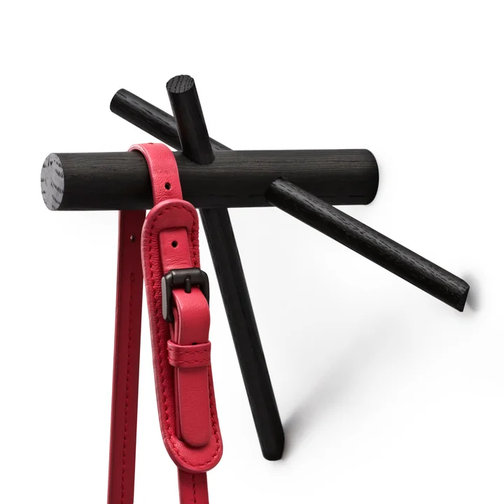 Normann Copenhagen - Sticks Haken, schwarz, 2er-Set