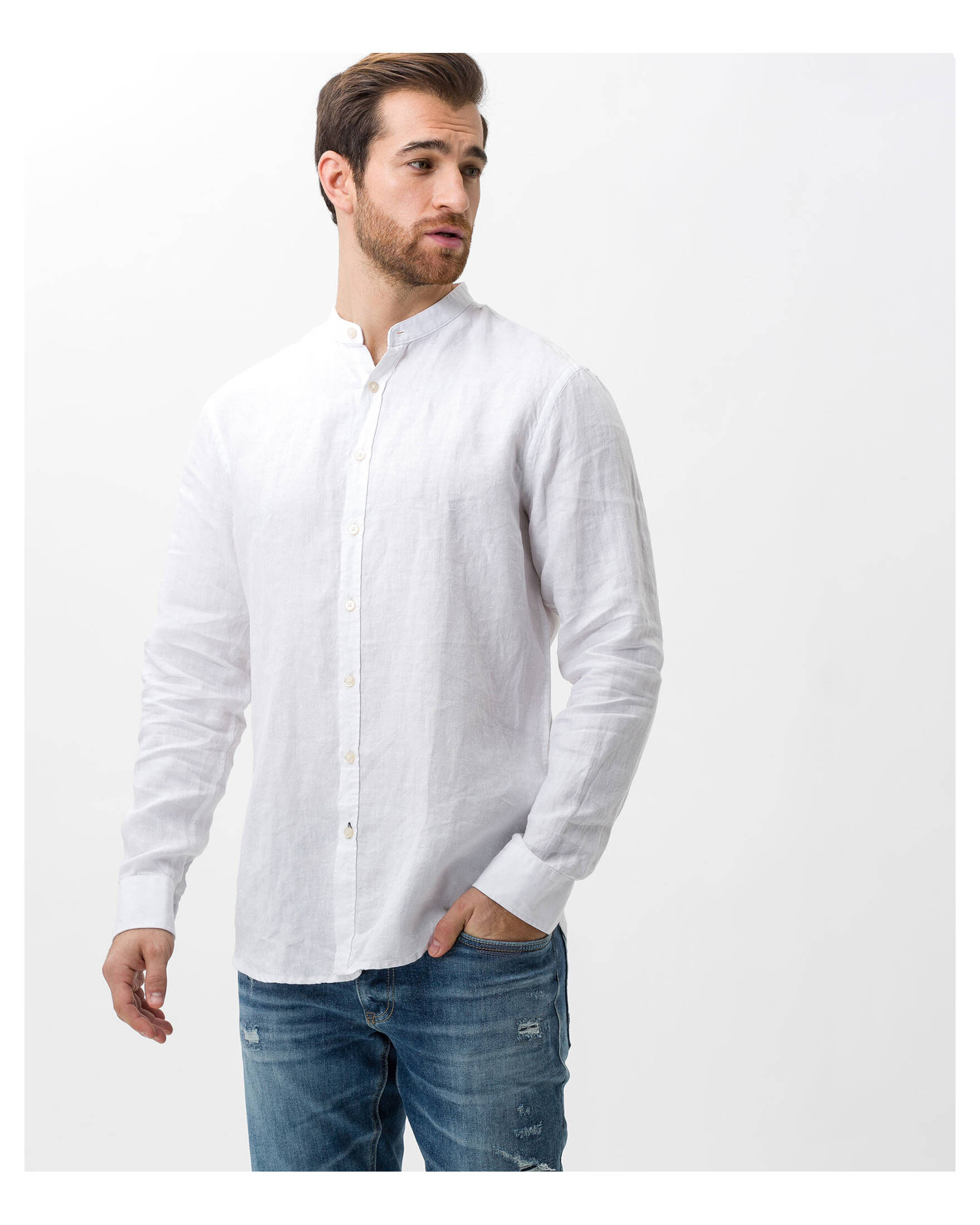 BRAX| Herren Hemd LARS Modern Fit Langarm