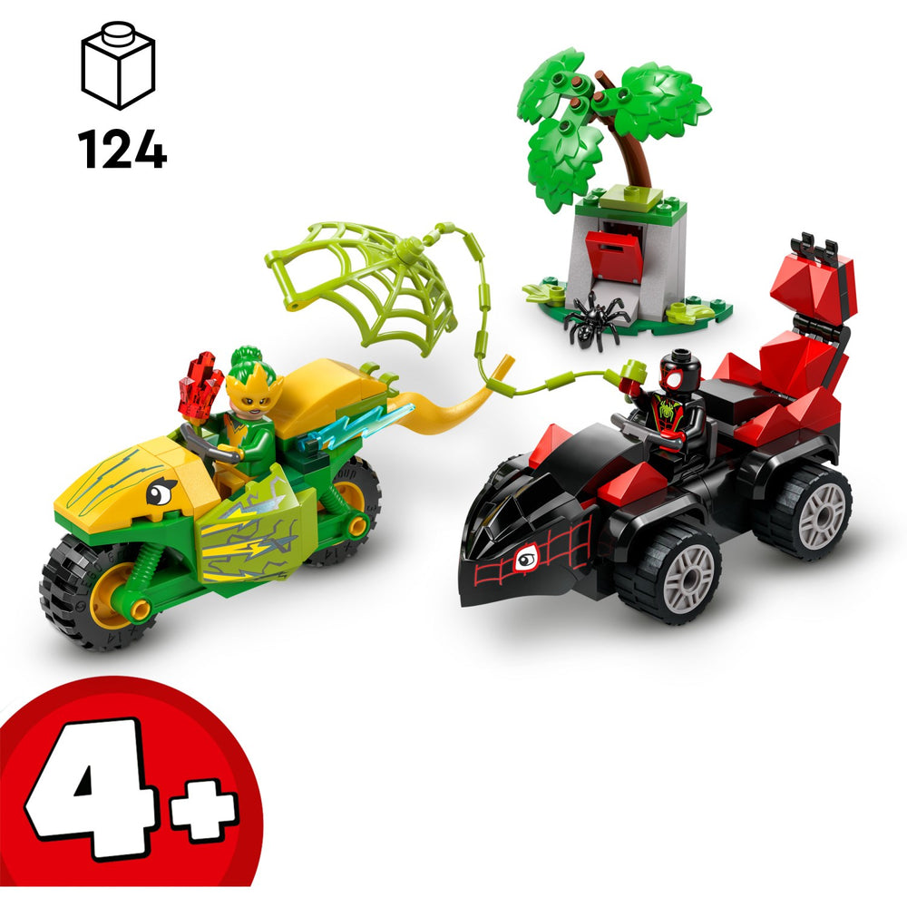 Køb LEGO® Spidey - Spin Og Electros Jagt I Dinosaurkøretøjer 11198