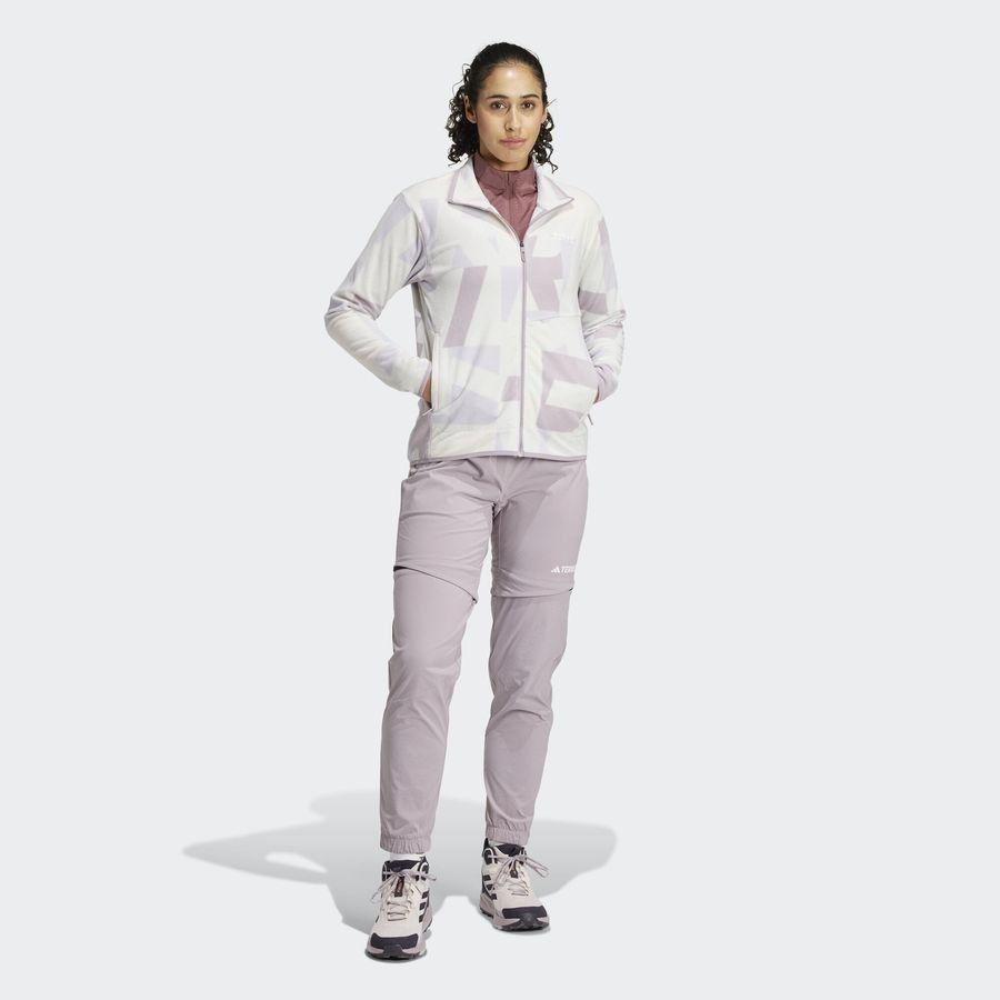 Adidas Terrex Multi Printed Full-Zip Fleece Jacket