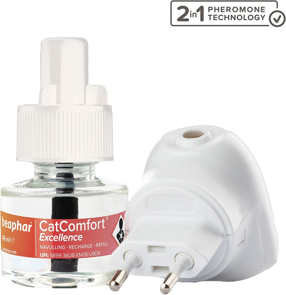 Diffuseur électrique anti stress chat catcomfort excellence 48 ml
