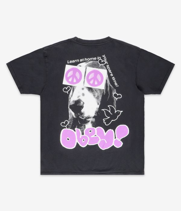 Obey Peace Eyes T-Shirt (vintage black)