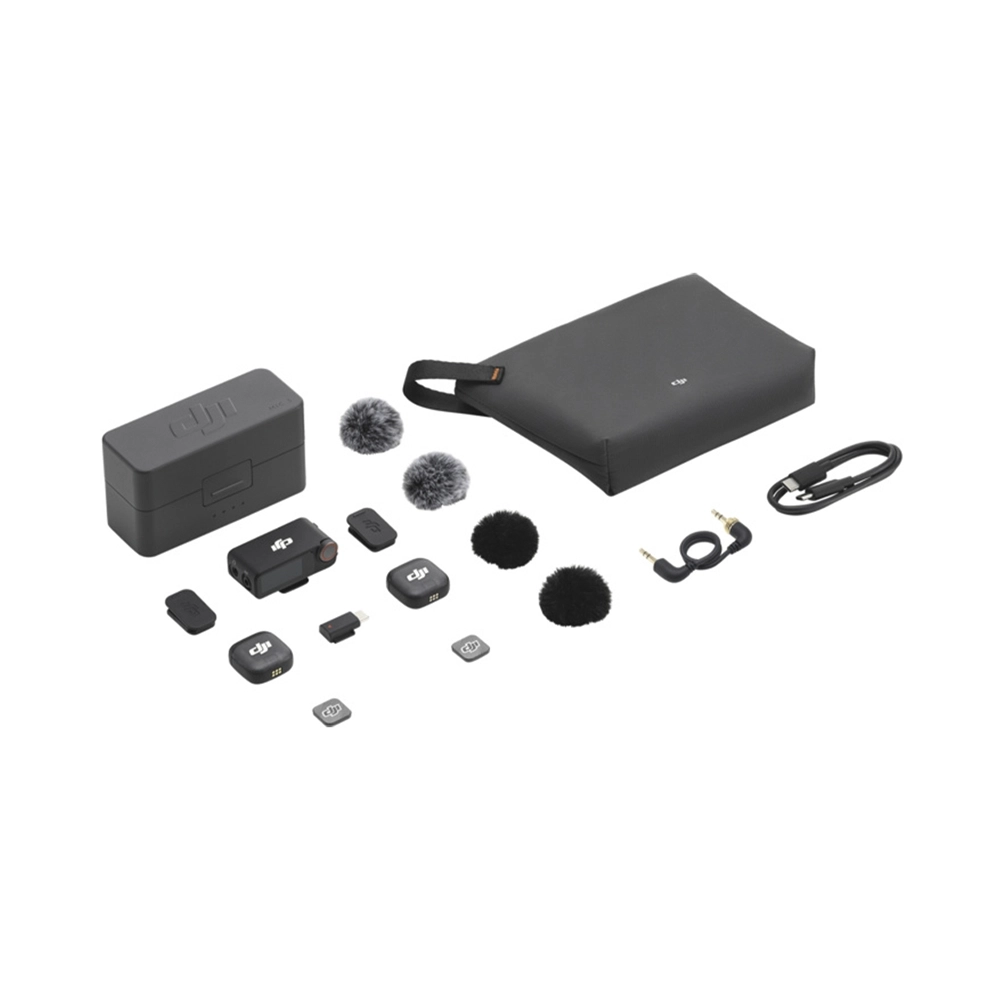 DJI Mic 3 (2 TX + 1 RX + Charging Case) Mikrofon