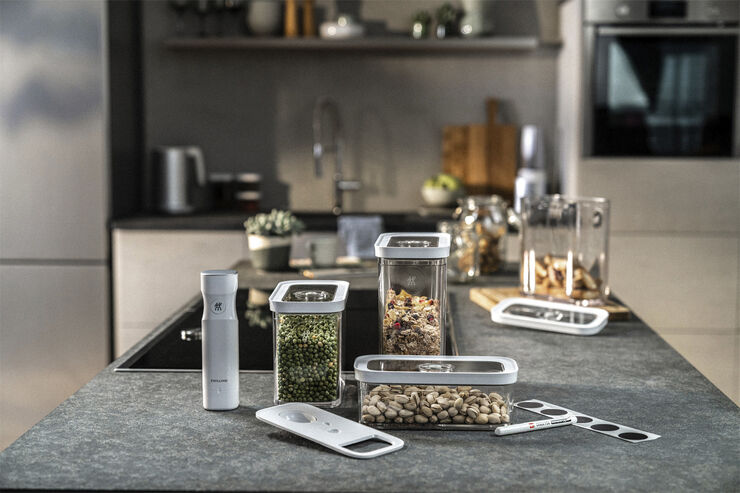 Zwilling Fresh & Save CUBE Sæt M5 gennemsigtig-hvid Transparent-hvid