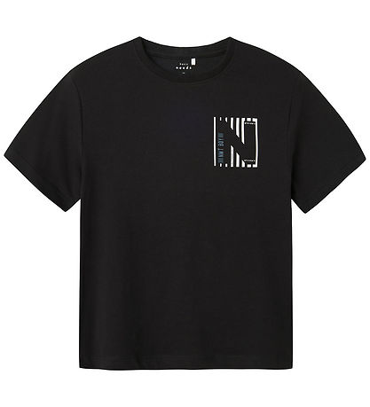 Name It T-shirt - NkmVilogo - Blåck/NMT Boy