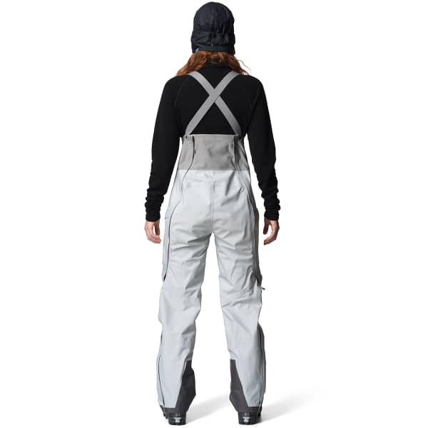 Pantalon ski de randonnée HOUDINI W'S ROLLERCOASTER BIB PANTS GLACIER GRAY