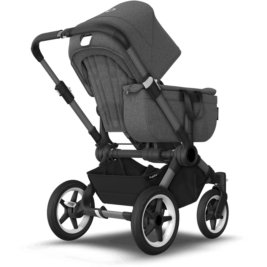 bugaboo Zwillingswagen Donkey 5 Twin Complete GraphiteGrey Melange