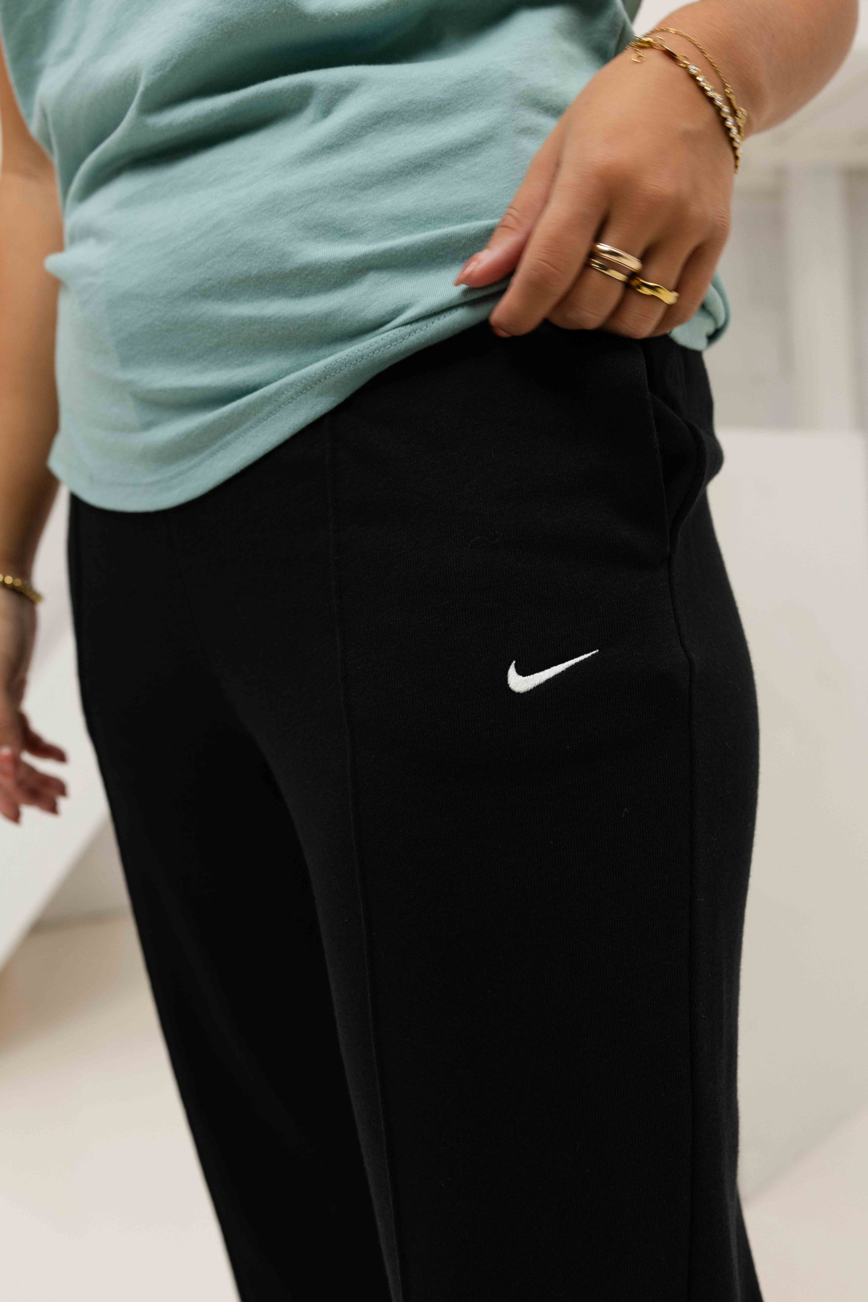 Nike Sportswear Chill Terry Broek Dames Zwart