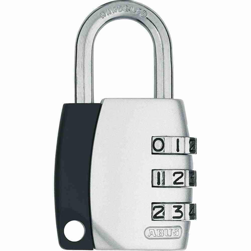 ABUS SB Kombinations-Zahlenschloss - silber-schwarz - 155-SB