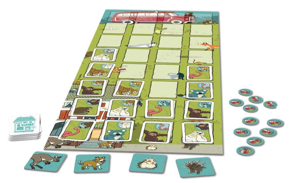 Gesellschaftsspiel SCHULE DER MAGISCHEN TIERE – Auf die Plätze!