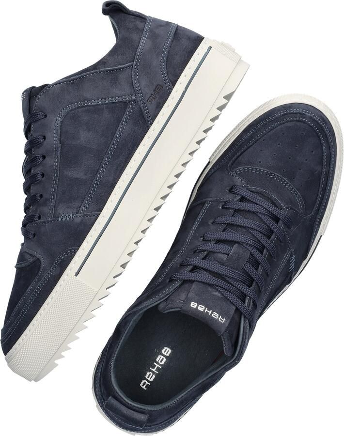 Rehab Creon Nubuck heren sneaker Donkerblauw