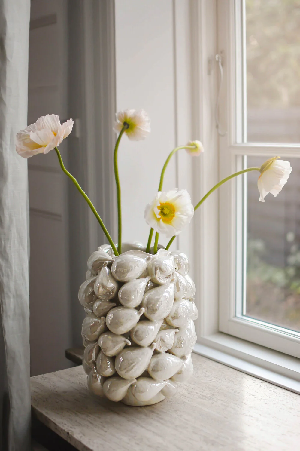 Bahne Interior  Figen vase, Perlemor - H32,5 cm