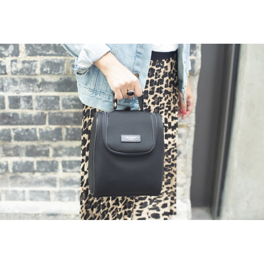 storksak Wickelrucksack Poppy Luxe Black Scuba