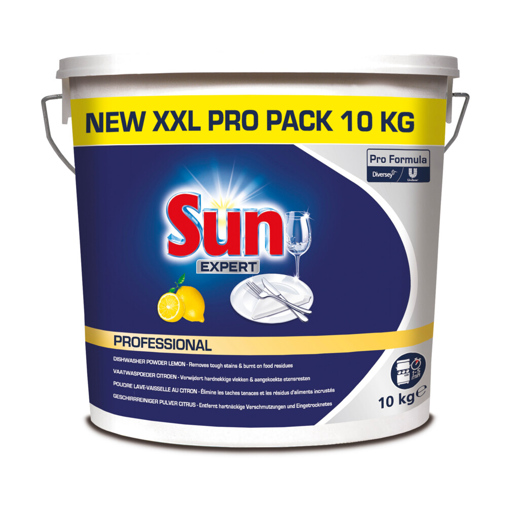 Sun Professional Vaatwaspoeder Korte Wascyclus CitroenPro Formula10 kg