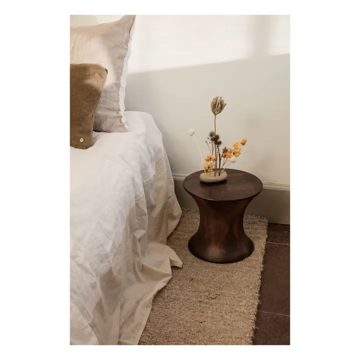 Ferm Living Tabouret Spin en bois FSC | Brun