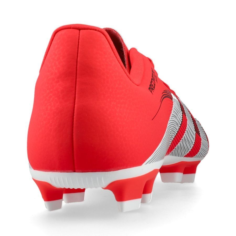 adidas Predator Club FxG Pure Victory - Lucid Red/Blanc/Noir