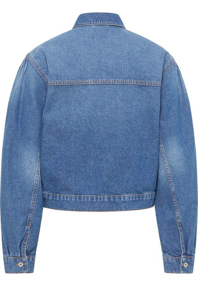 MUSTANG Jeansjacke »Style Marietta Cropped« mit Kentkragen