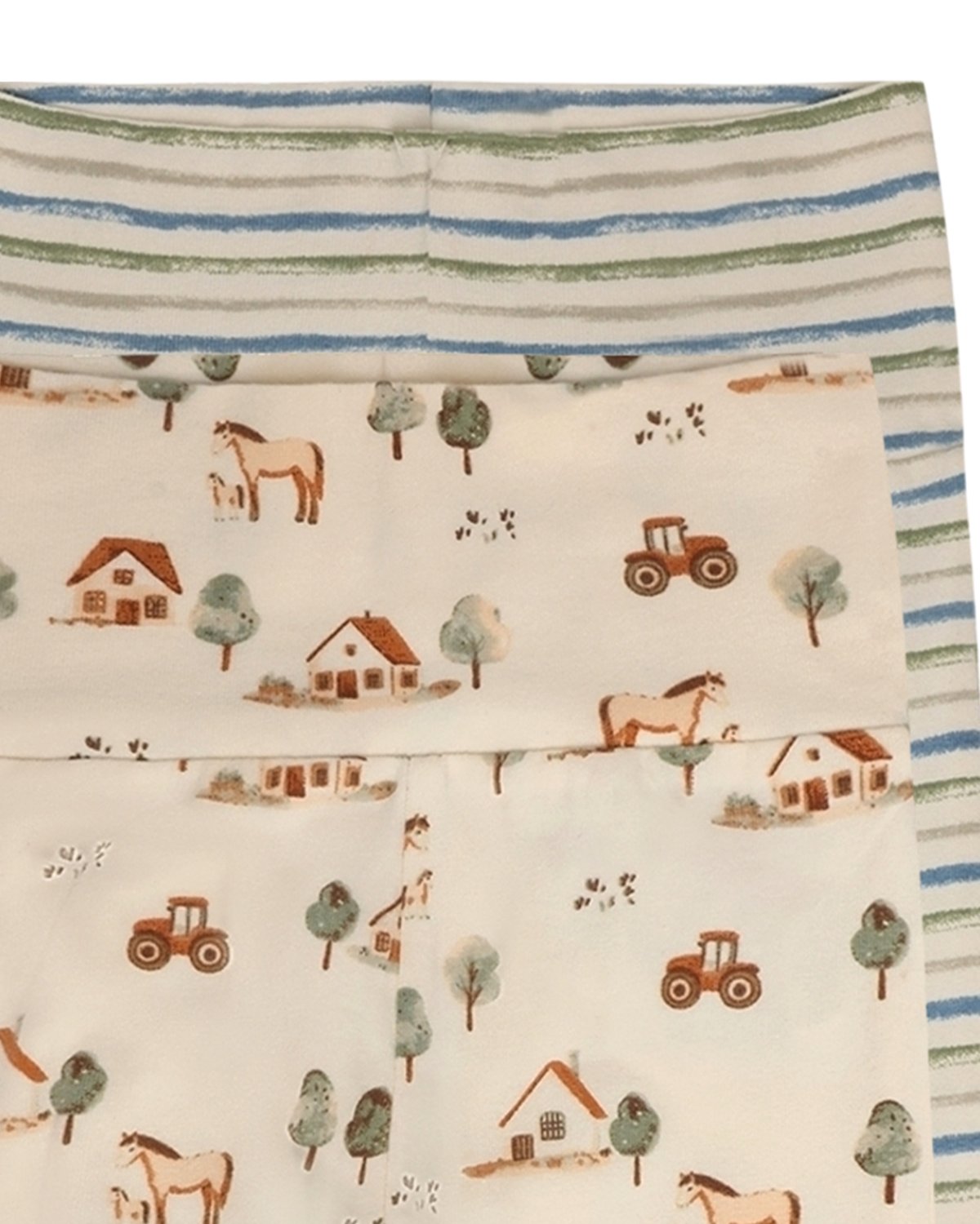 Leggings Baby m/ dobbelt liv 2pk – Bomull, Elastan | HCLuca