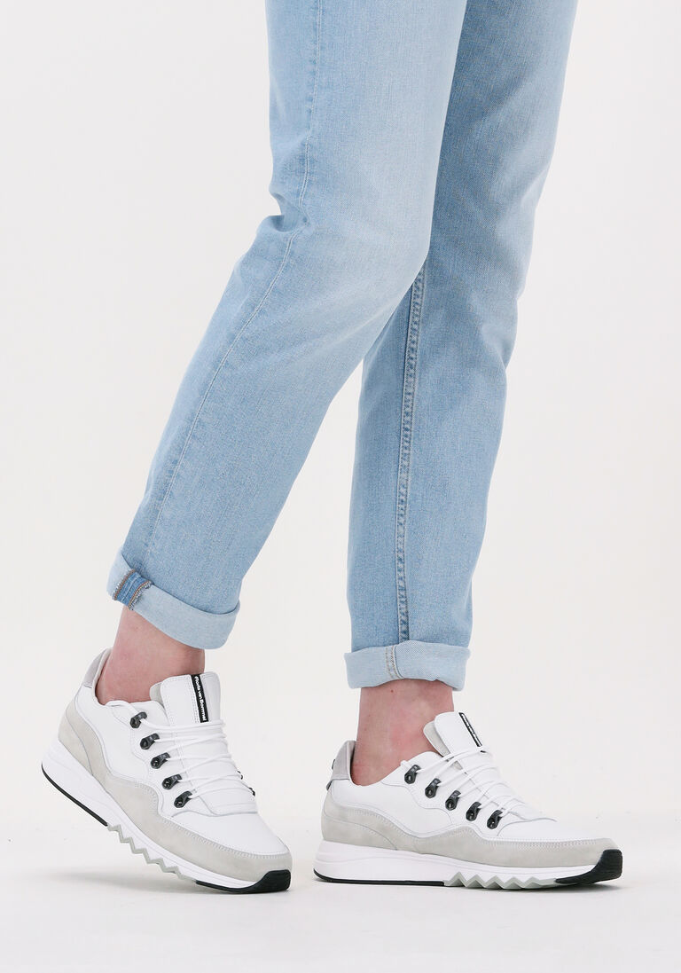 FLORIS VAN BOMMEL witte floris van bommel lage sneakers sfm-10092-02