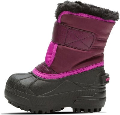 Sorel Toddler Snow Commander Vintersko, Purple Dahlia/Groovy Pink