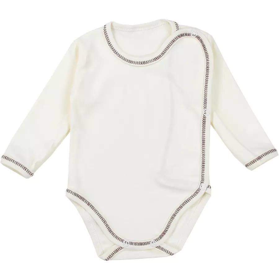 TupTam Unisex Baby Wickelbody Langarm 5er Set rosagelb