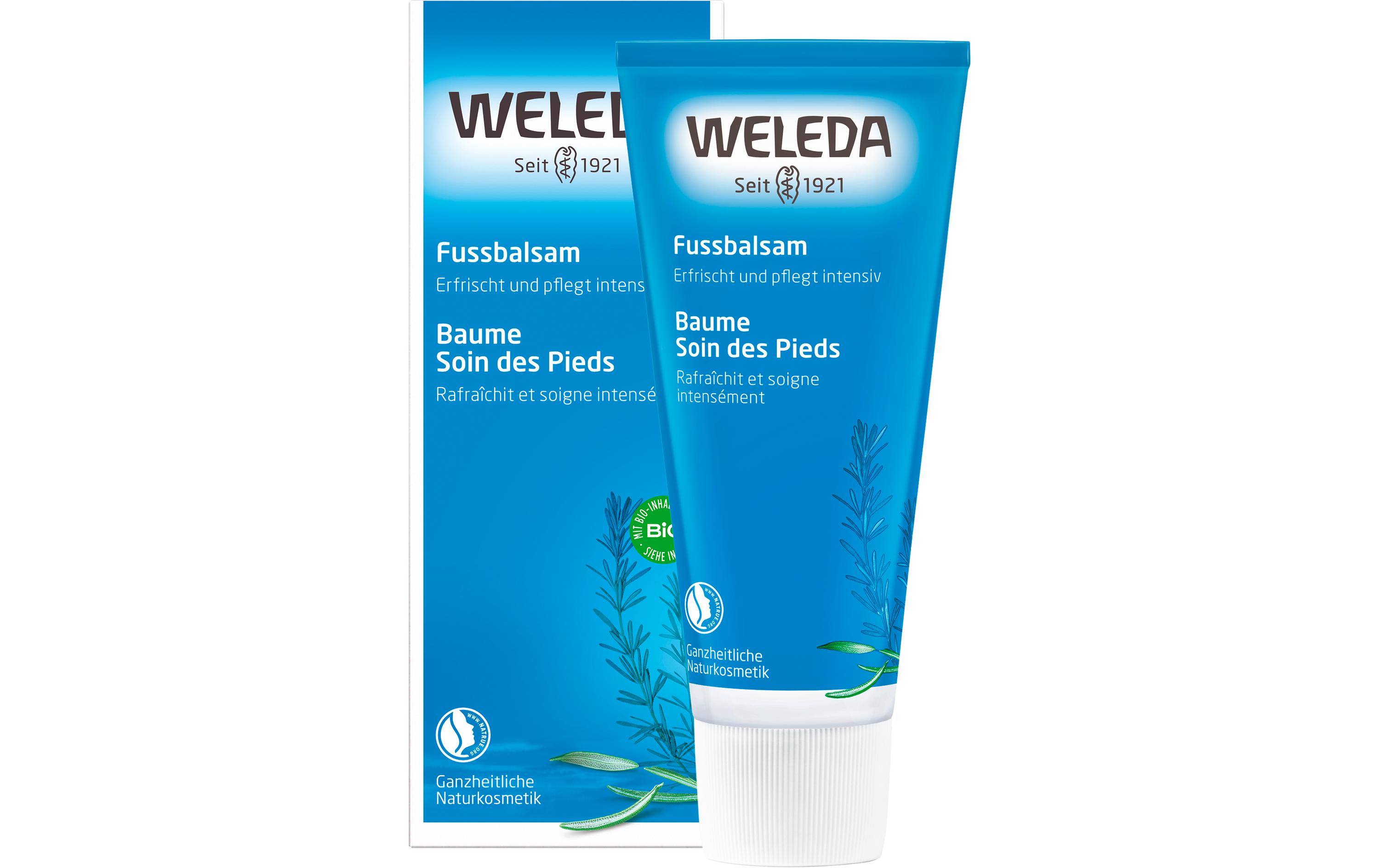 Fussbalsam 75 mlNatürliche Fusspflege desodorierend und pflegend