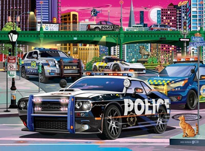 Ravensburger XXL Puslespill Police On Patrol 150 Brikker