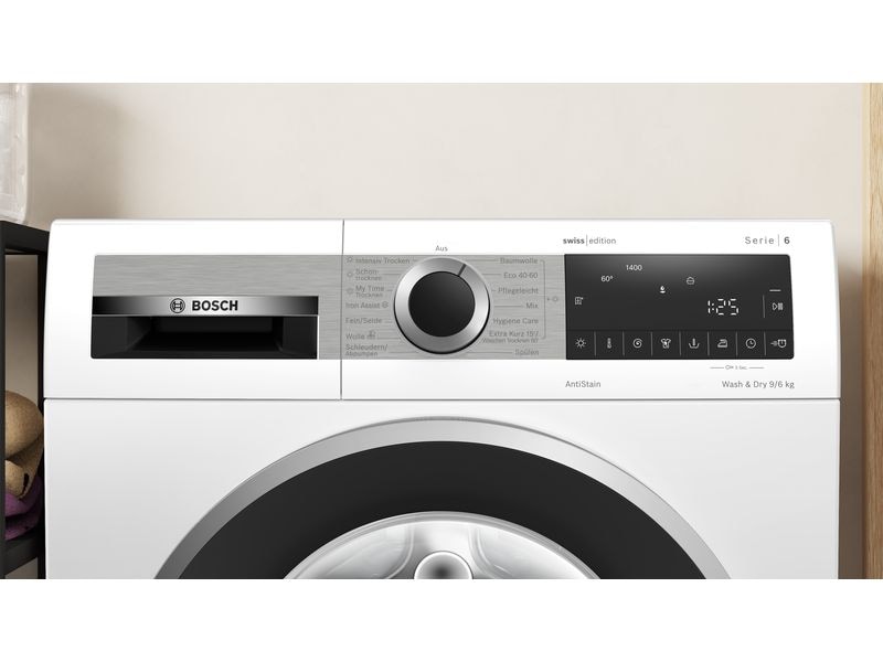 Bosch Waschtrockner WNG24401CH 9 kg / 6 kg Kombigerät zum Waschen und Trocknen
