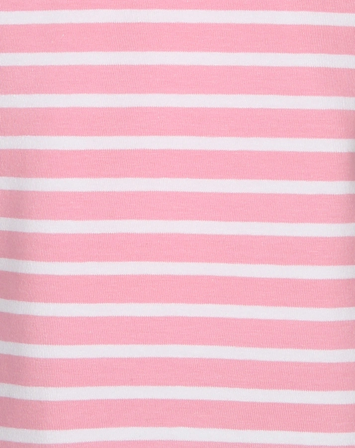 Tunika-Kleid ICE CREAM gestreift in rosa/weiß