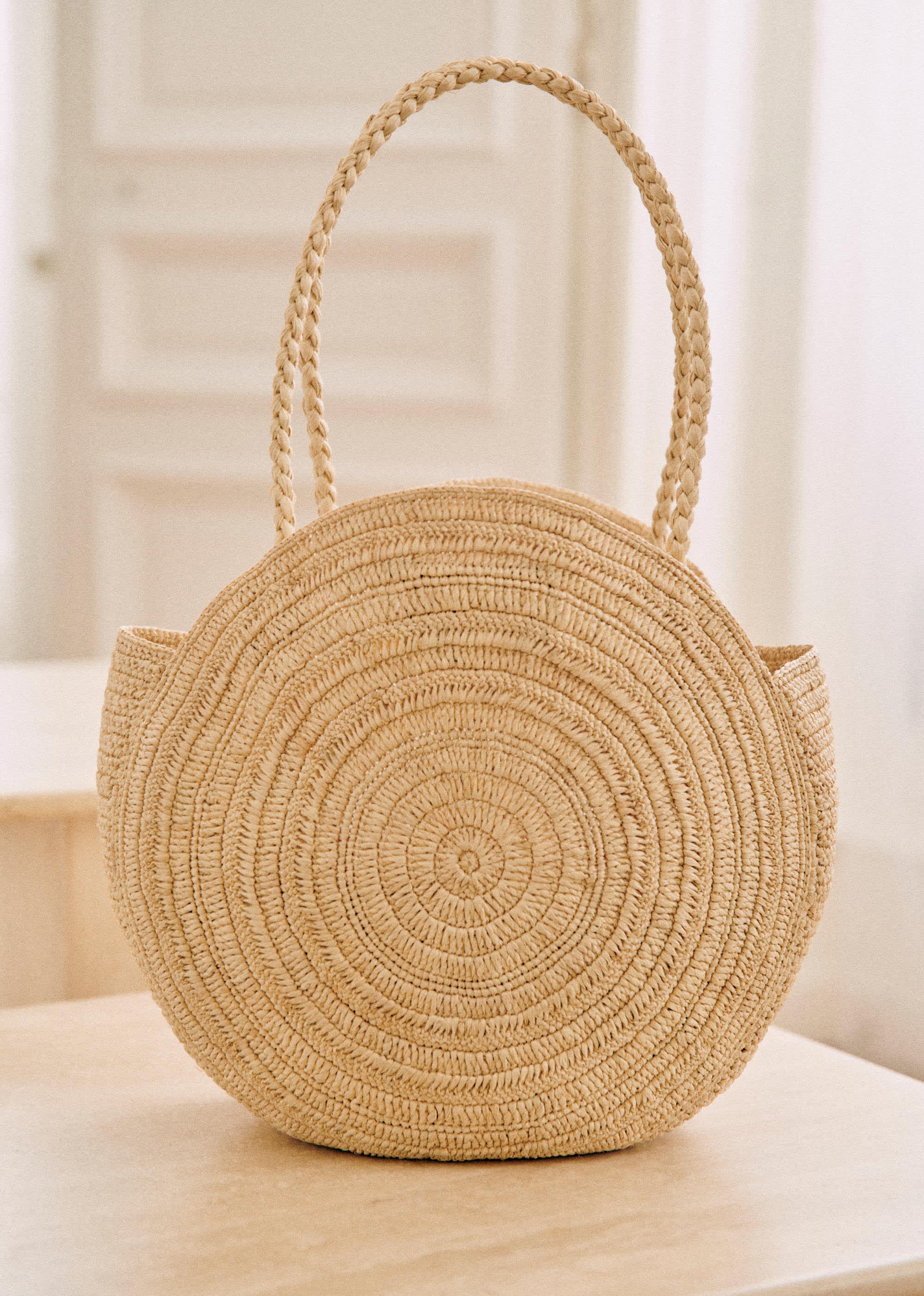 Panier June - Raphia broderie fleurs multi - SACS/NEW SACS Nos Paniers 5906392