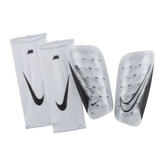 Nike Protège-Tibias Mercurial Lite - Blanc/Noir