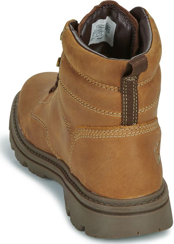 Cat Footwear Practitioner Mid enkellaars voor heren, Donker Beige, 41 EU