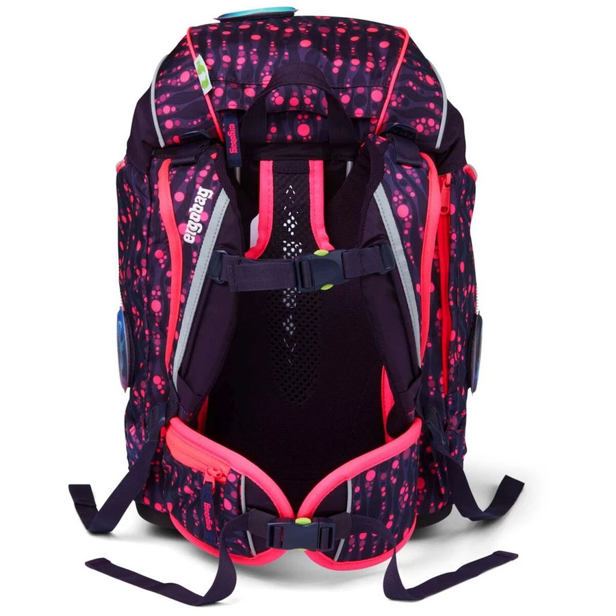 Ergobag Pack LUMI - Schulrucksack Set 6tlg. Bärmuda Viereck (2021)