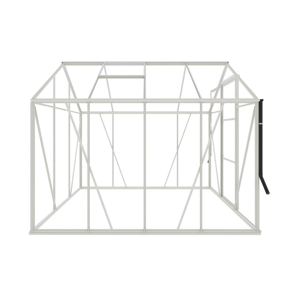 Royal Well Kate II - Tuinkas - Wit - 217x192x253 cm - Veiligheidsglas