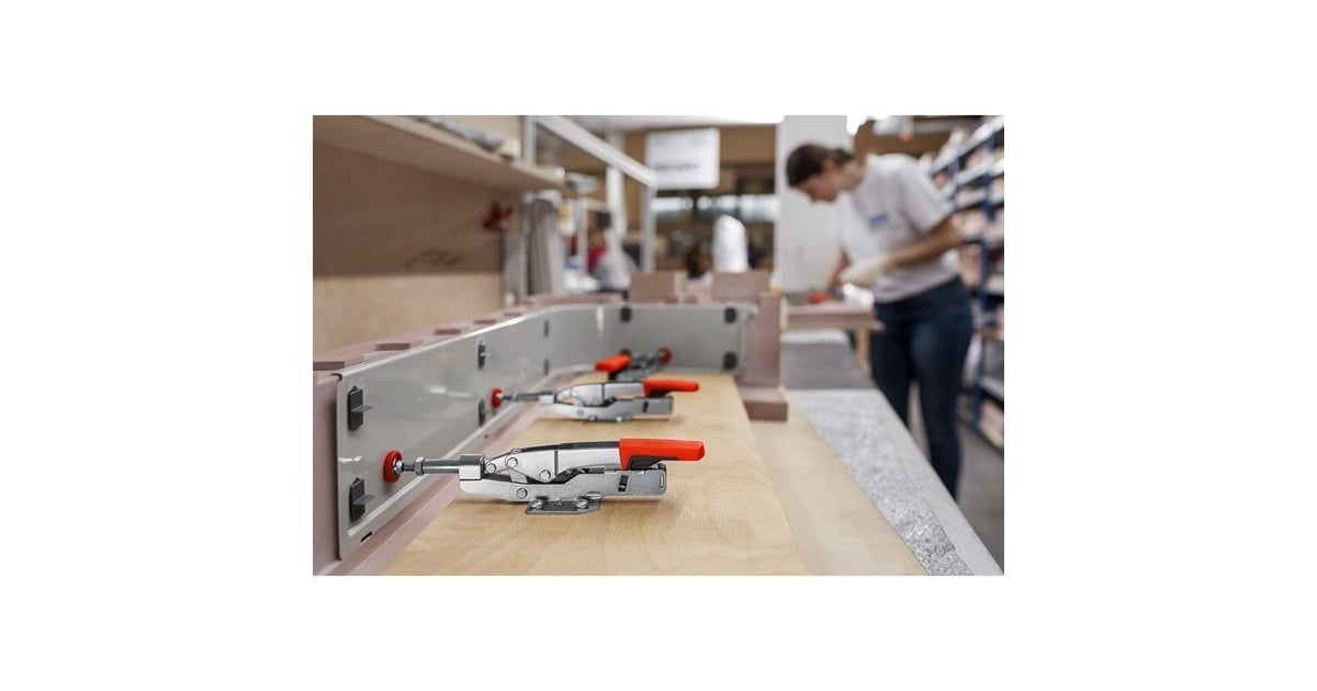BESSEYSpanner met schuifstang STC-IHH15  (Zilver/rood)