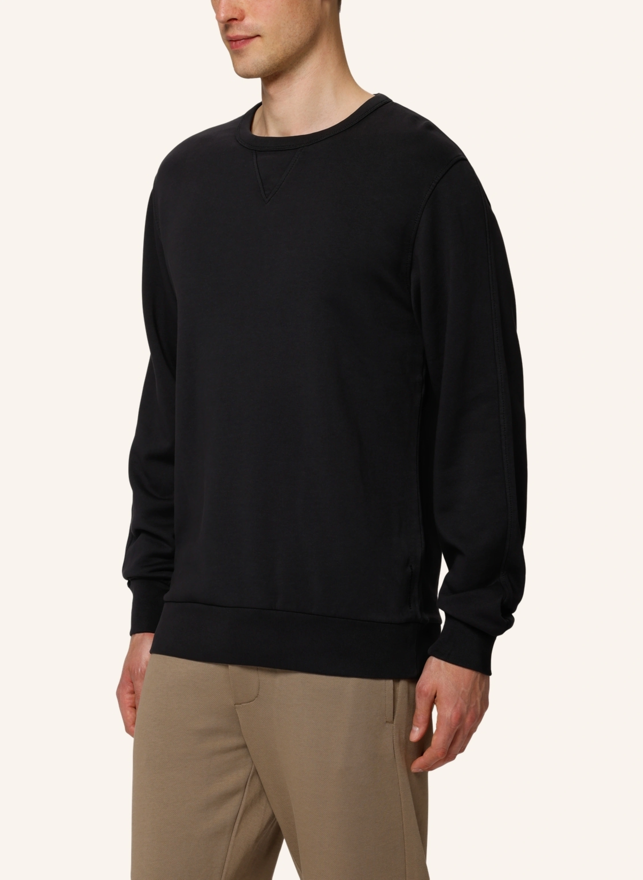 TRUSTED HANDWORK Crew Neck 1/1-Sleeve Sweatshirt