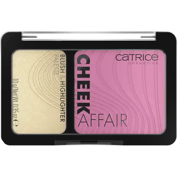 Cheek Affair Blush & Highlighter Palette 010 Love At First Swipe