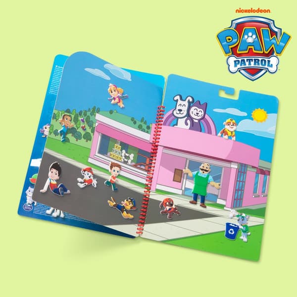 Gjenbrukbare Puffy-klistremerker Paw Patrol Melissa & Doug