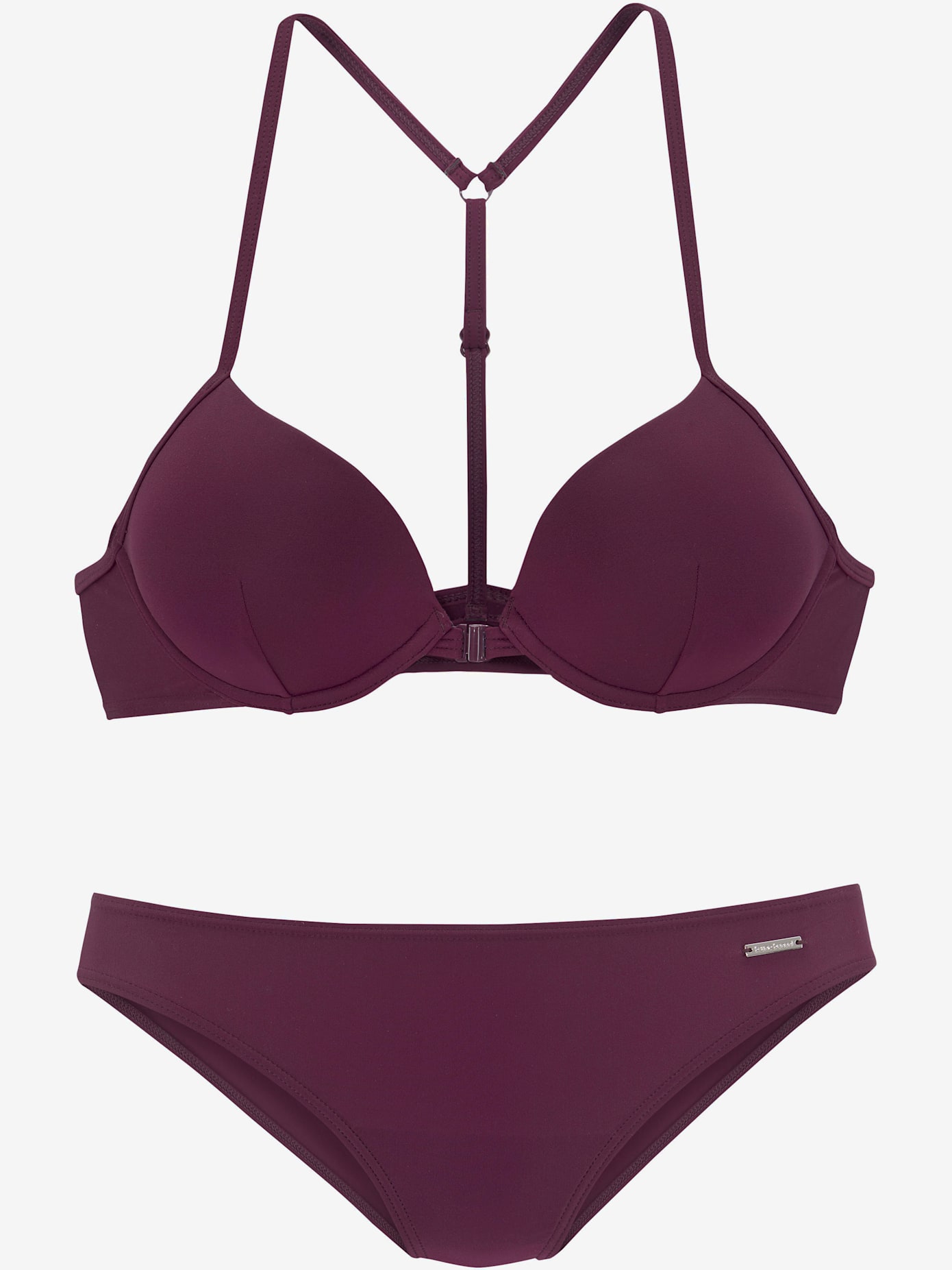 Bikini push-up élégant look dos nageur