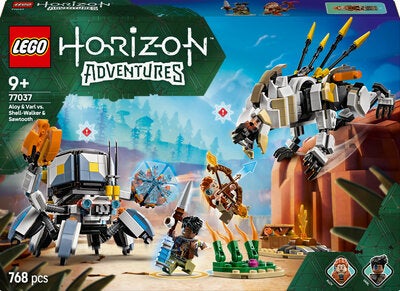 LEGO Horizon 77037 Aloy og Varl mot skallvandrer og sagtann