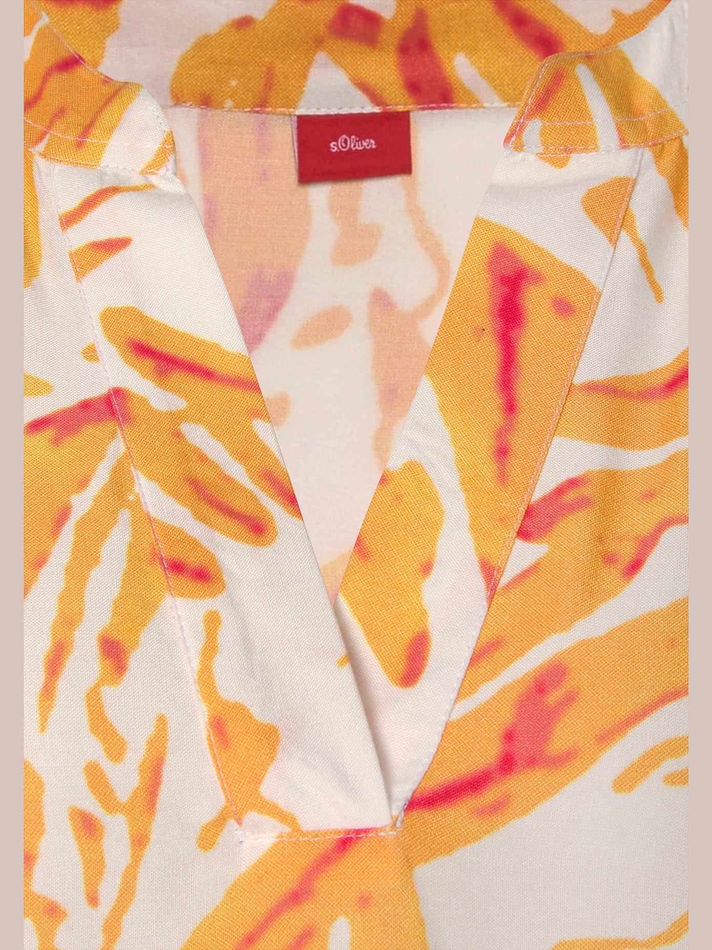 Robe chemisier robe tunique à encolure en v