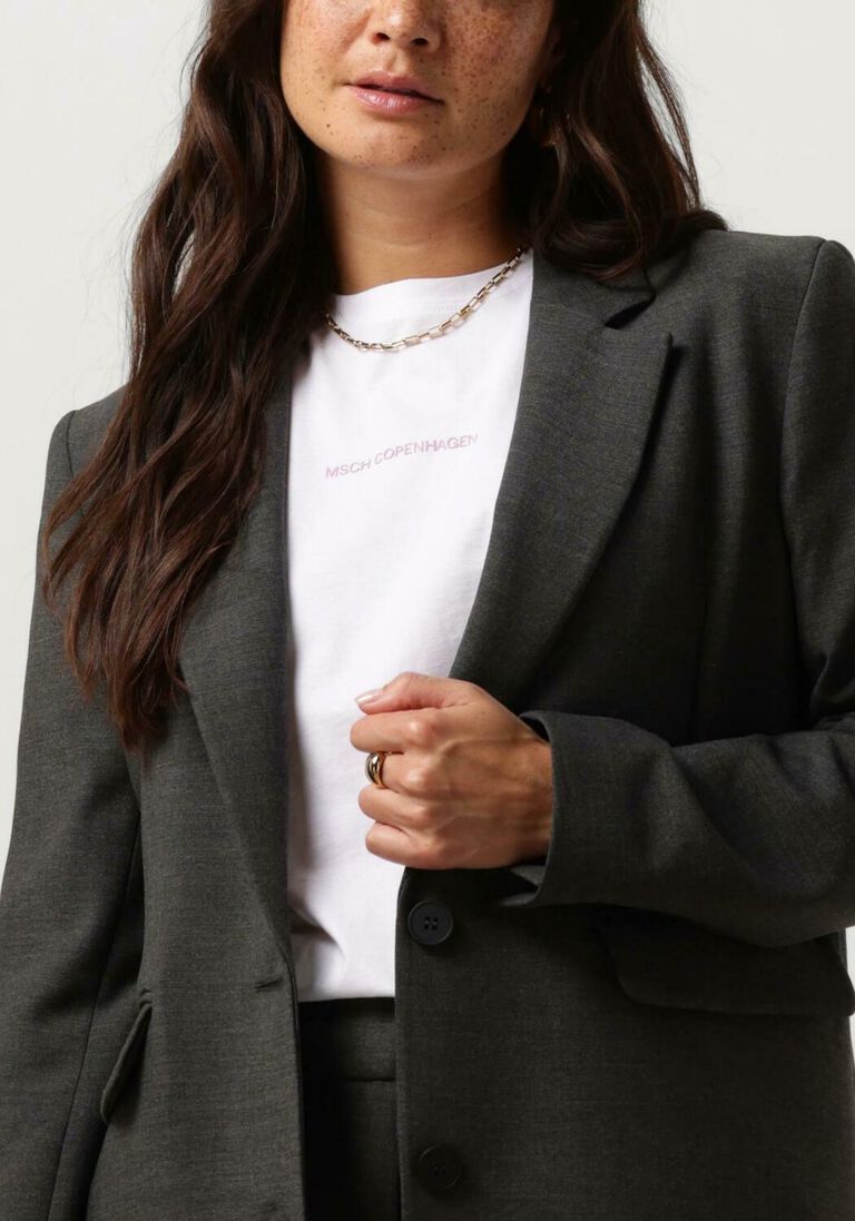 SELECTED FEMME donkergrijze selected femme blazer slfrita ls relaxed blazer