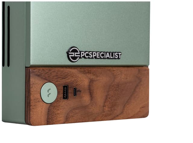 PCSpecialist Terra 100 R7-7X3D/16/1TB/4070S gaming computer (Jade)
