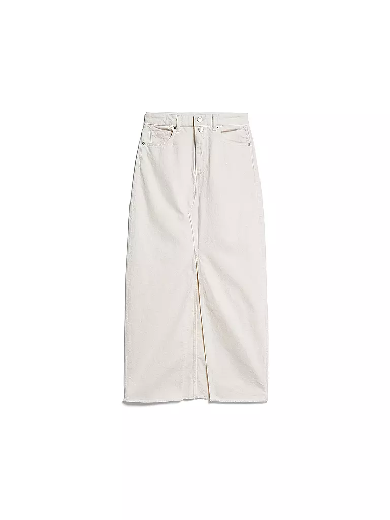 ARMEDANGELS Jeansrock KITAARI creme