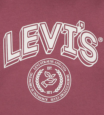 Levis H?ttetr?je - Stripe on Sleeve - Roan Rouge